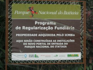 Parque Nacional do Itatiaia Sign