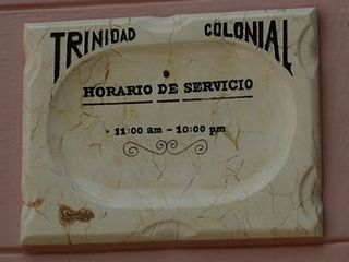 Restaurant Trinidad Colonial
