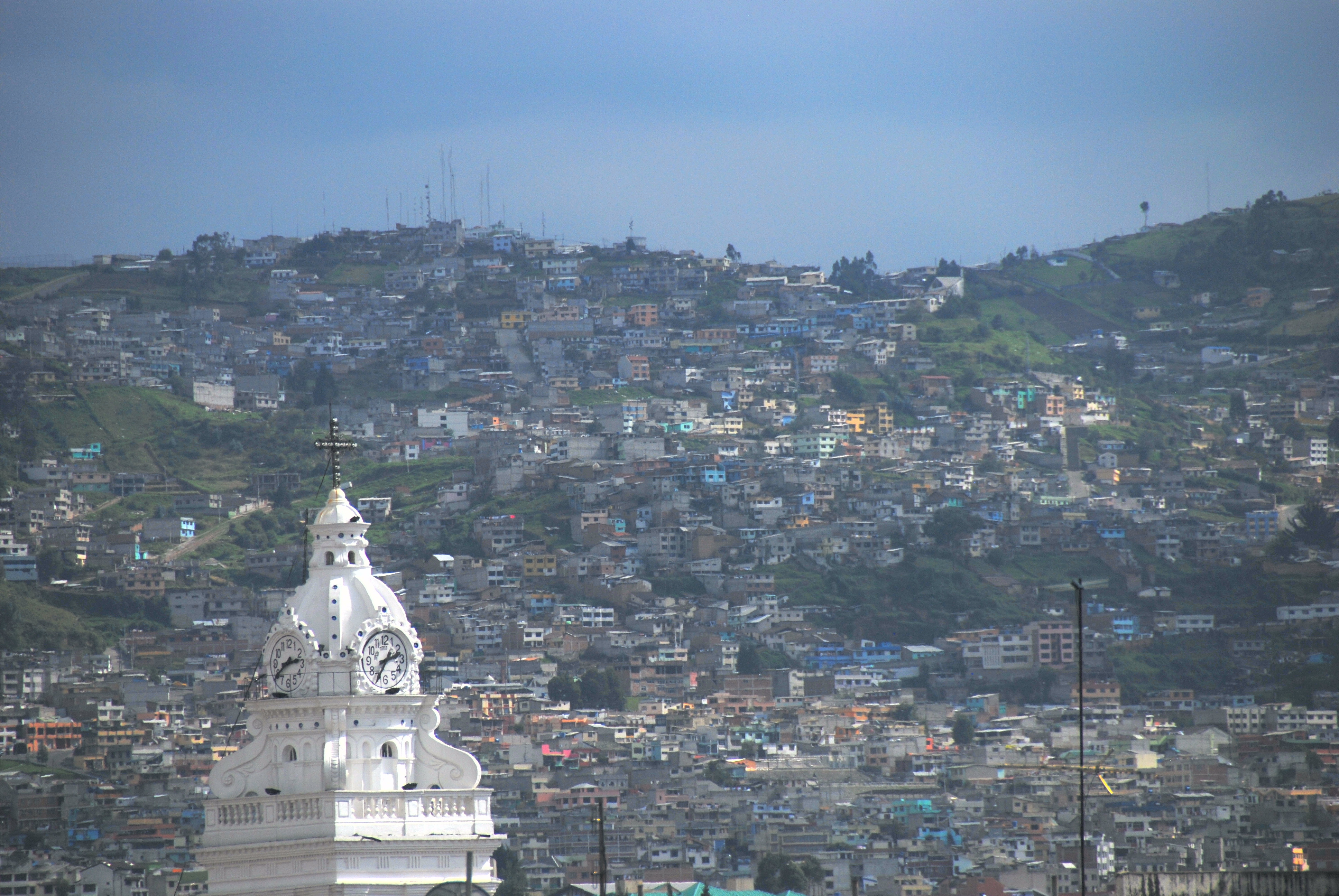 Click picture to see more of Quito's Old Town.