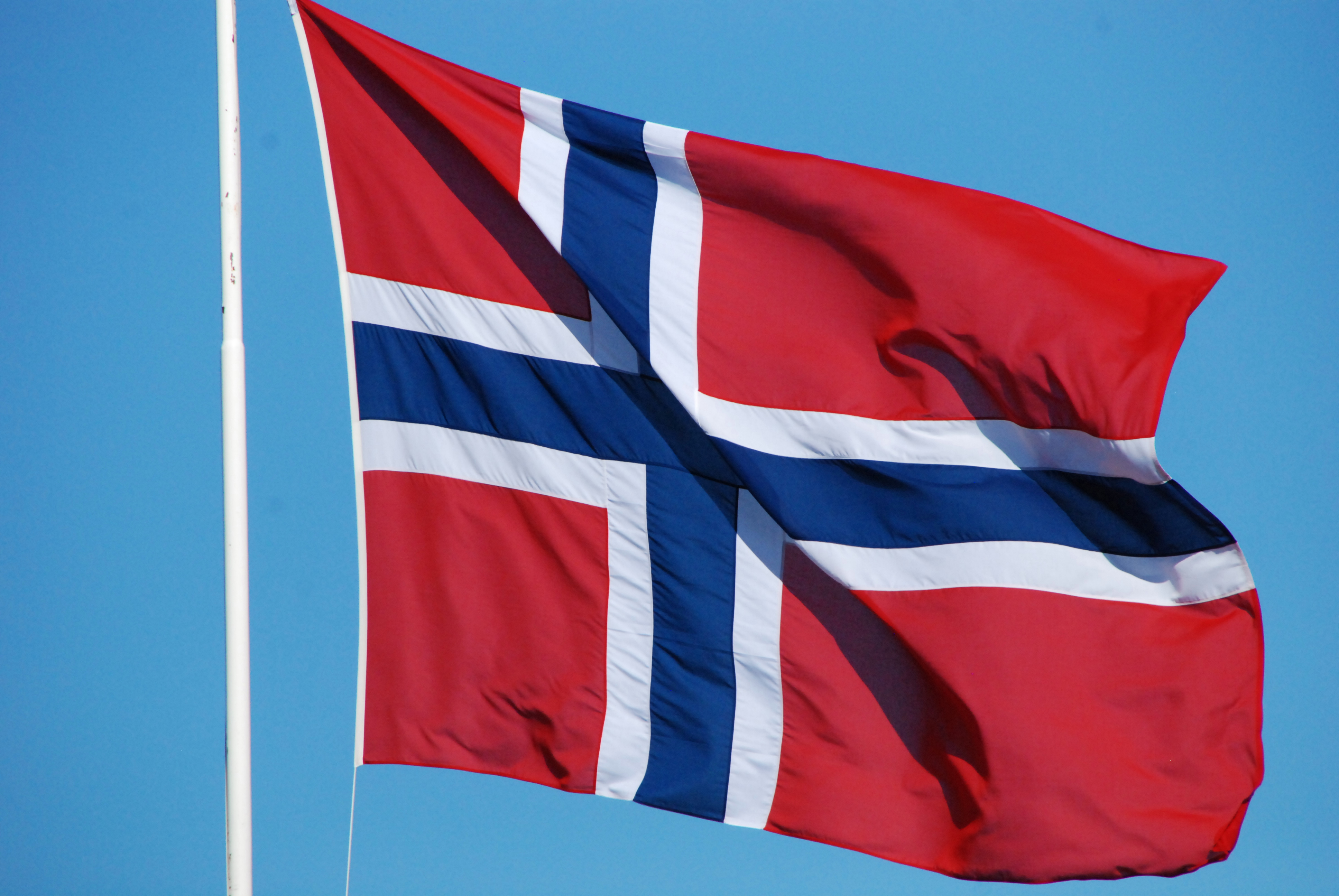 Показать флаг норвегии